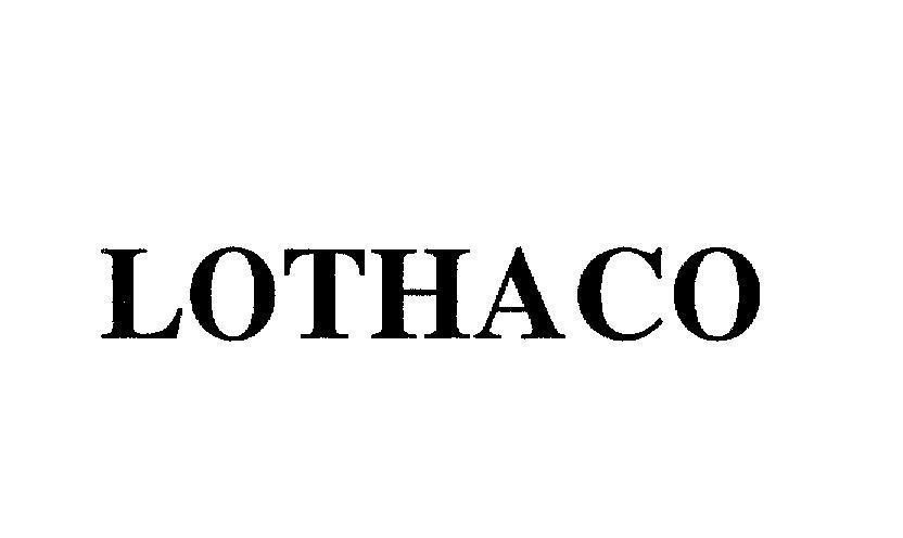 Mẫu nhãn hiệu LOTHACO