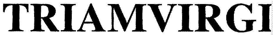 Mẫu nhãn hiệu TRIAMVIRGI