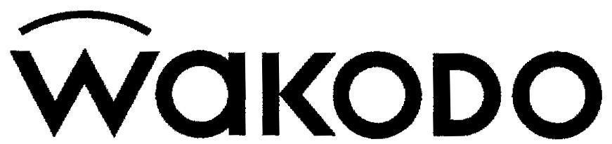 Mẫu nhãn hiệu WAKODO