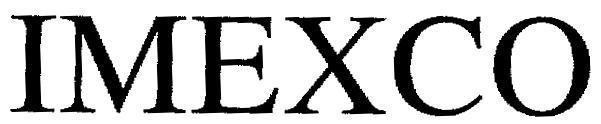 Mẫu nhãn hiệu IMEXCO