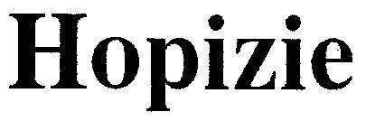 Mẫu nhãn hiệu HOPIZIE