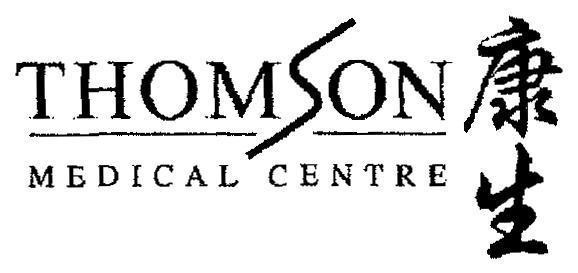 Mẫu nhãn hiệu THOMSON MEDICAL CENTRE [Kang Sheng: Khang Sinh]
