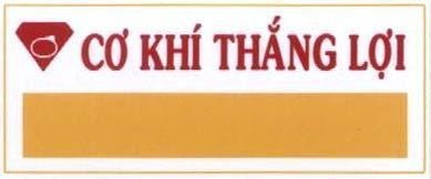Mẫu nhãn hiệu CƠ KHí THắNG LợI