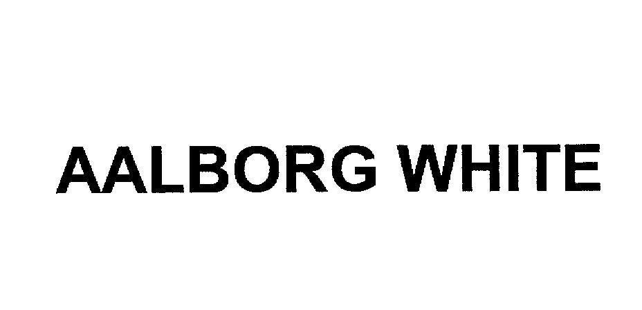 Mẫu nhãn hiệu AALBORG WHITE