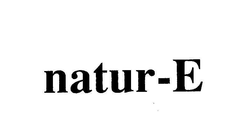 Mẫu nhãn hiệu NATUR-E