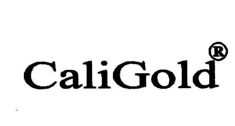 Mẫu nhãn hiệu CALIGOLD