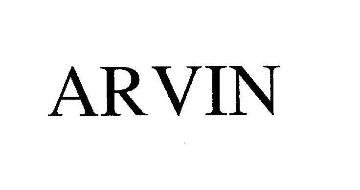 Mẫu nhãn hiệu ARVIN