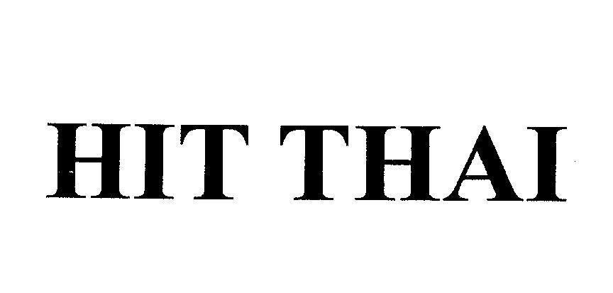 Mẫu nhãn hiệu HIT THAI