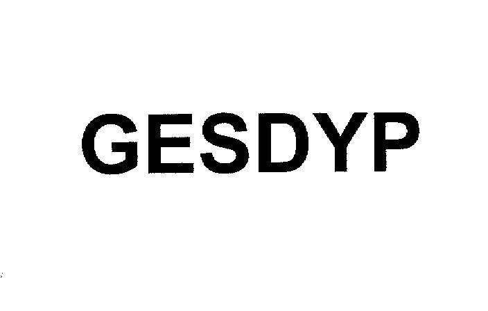 Mẫu nhãn hiệu GESDYP