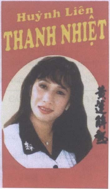 Mẫu nhãn hiệu Huỳnh Liên Thanh Nhiệt