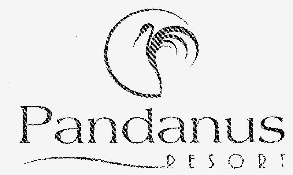 Mẫu nhãn hiệu PANDANUS RESORT