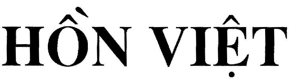 Mẫu nhãn hiệu HồN VIệT