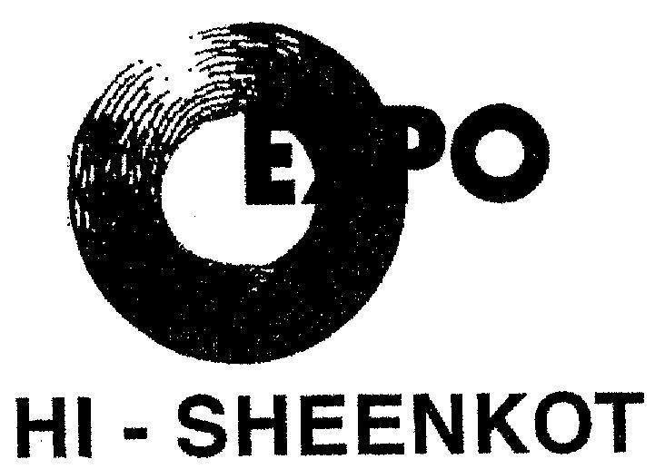 Mẫu nhãn hiệu O EXPO HI-SHEENKOT