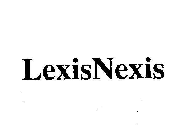 Mẫu nhãn hiệu LEXISNEXIS