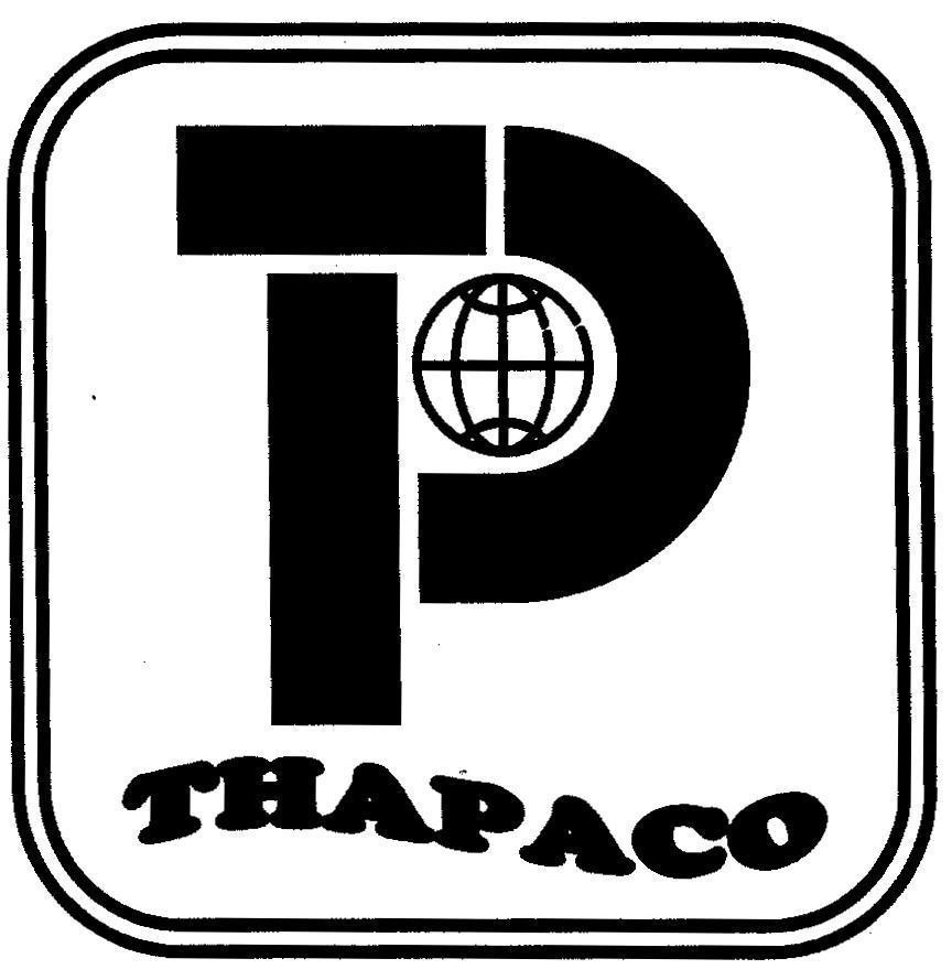 Mẫu nhãn hiệu TP THAPACO