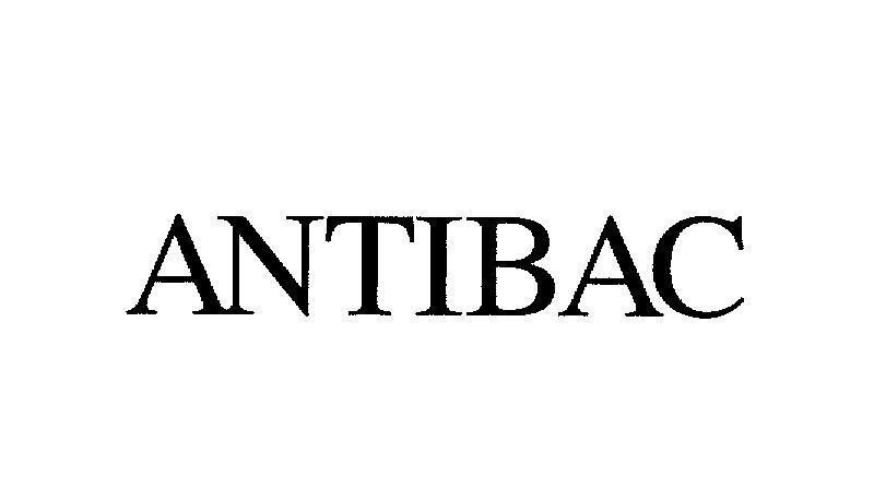 Mẫu nhãn hiệu ANTIBAC