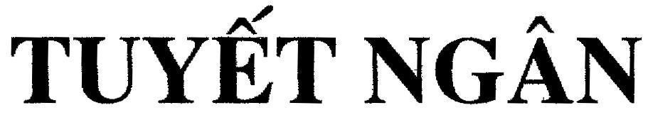 Mẫu nhãn hiệu Tuyết Ngân