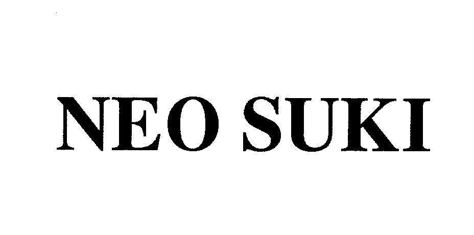 Mẫu nhãn hiệu NEO SUKI