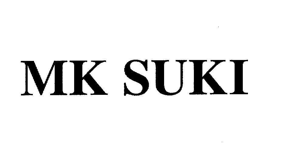 Mẫu nhãn hiệu MK SUKI