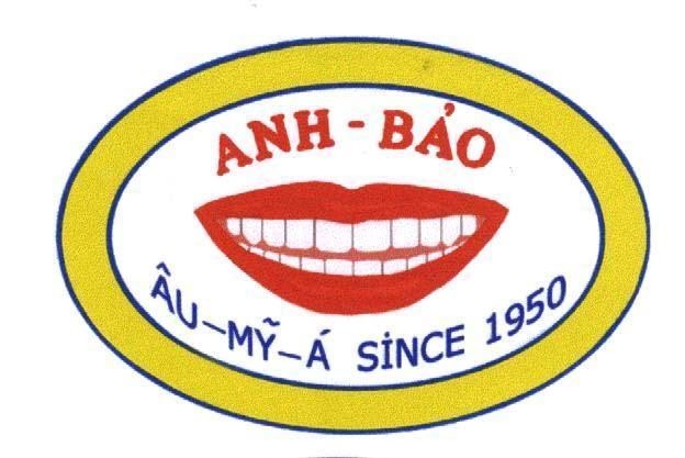 Mẫu nhãn hiệu Anh Bảo Âu Mỹ á SINCE 1950