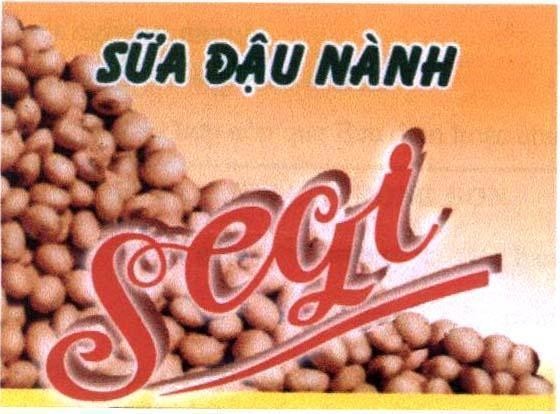 Mẫu nhãn hiệu Sữa đậu nành SEGI