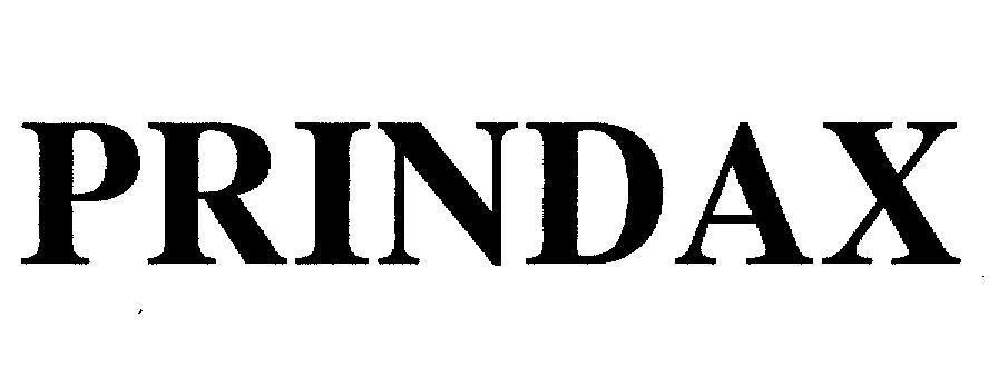 Mẫu nhãn hiệu PRINDAX