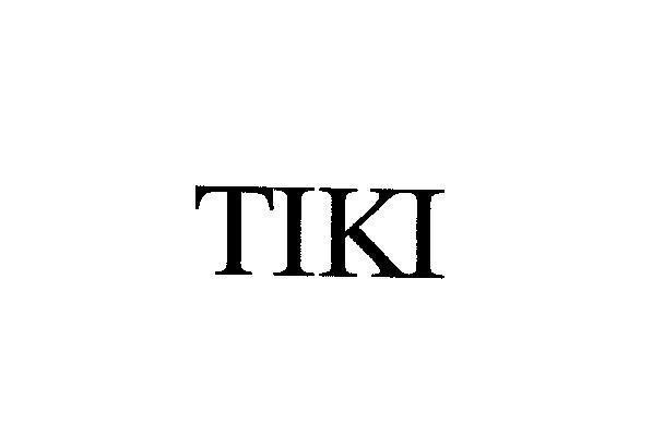 Mẫu nhãn hiệu TIKI
