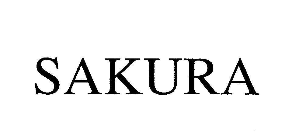 Mẫu nhãn hiệu SAKURA