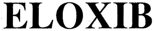 Mẫu nhãn hiệu ELOXIB