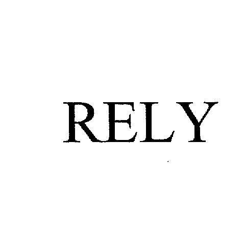 Mẫu nhãn hiệu RELY