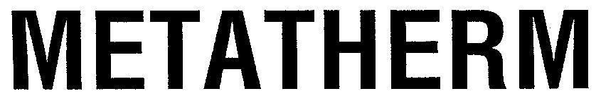 Mẫu nhãn hiệu METATHERM