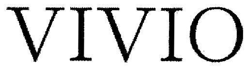 Mẫu nhãn hiệu VIVIO