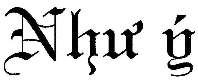 Mẫu nhãn hiệu Như ý