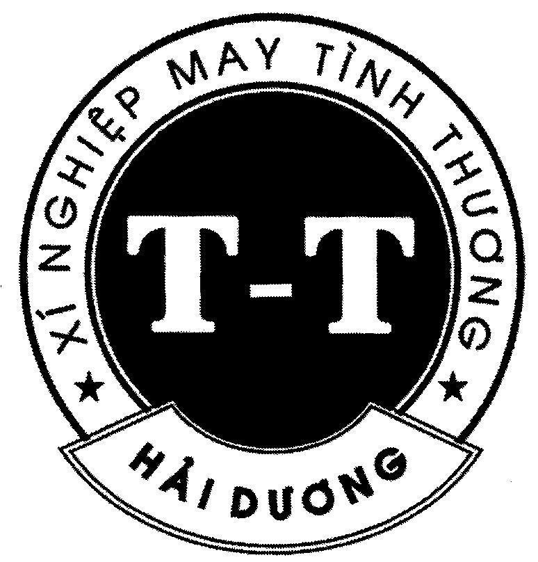 Mẫu nhãn hiệu Xí nghiệp may tình thương T-T Hải Dương