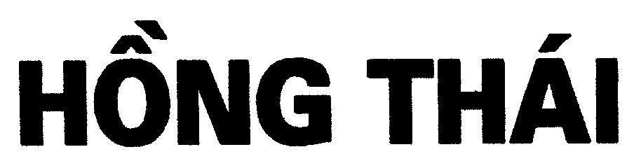 Mẫu nhãn hiệu Hồng Thái