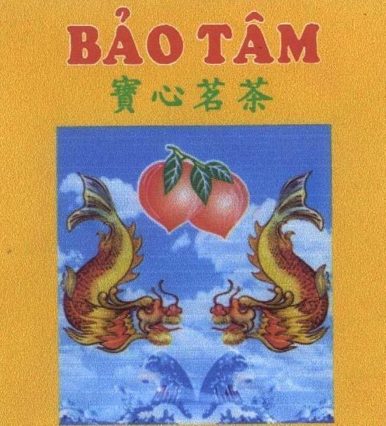 Mẫu nhãn hiệu BAO TAM BAO XIN MING CHA Bảo Tâm (nõn) đọt trà