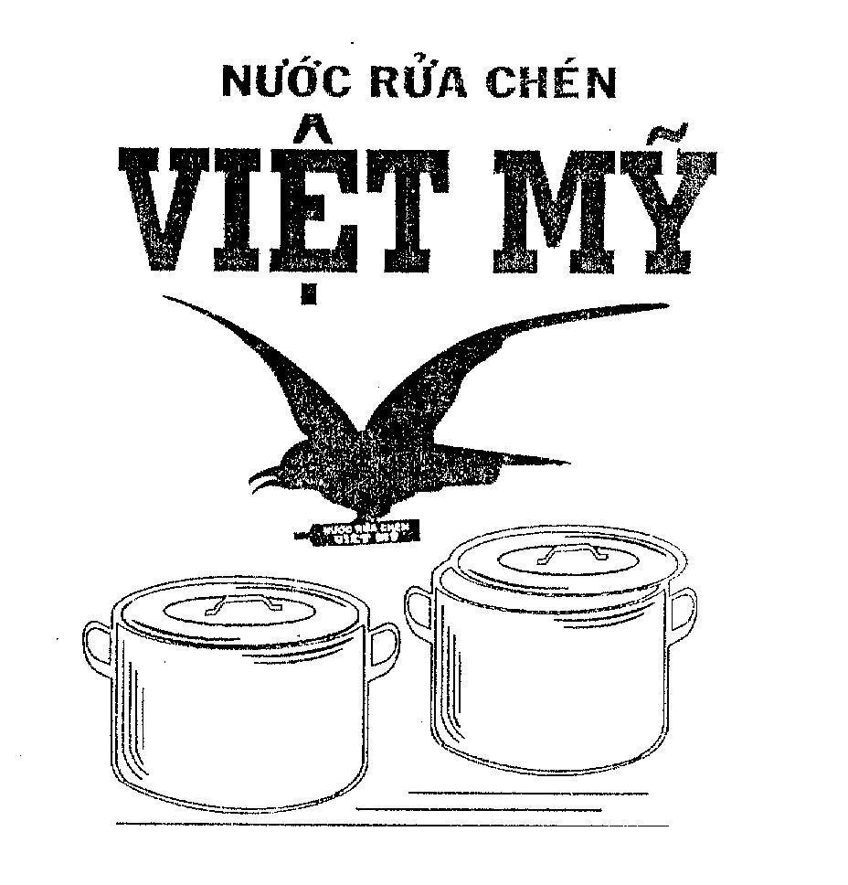 Mẫu nhãn hiệu Nước Rửa Chén Việt Mỹ
