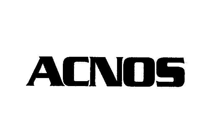 Mẫu nhãn hiệu ACNOS
