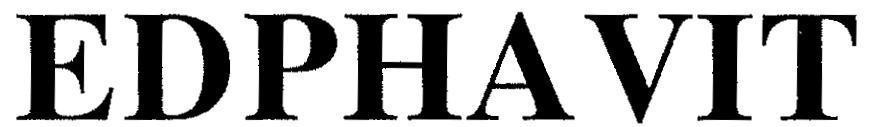 Mẫu nhãn hiệu EDPHAVIT
