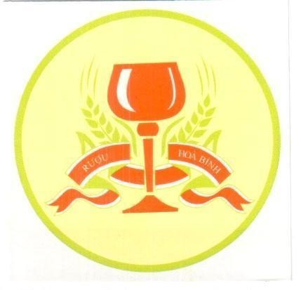Mẫu nhãn hiệu Rượu Hòa Bình