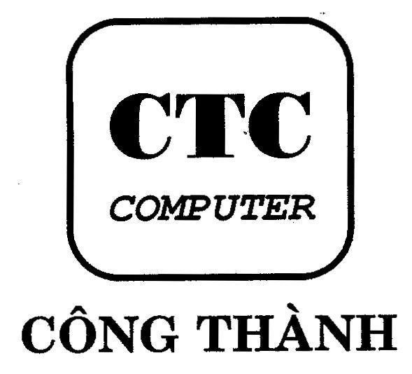 Mẫu nhãn hiệu CTC COMPUTER Công Thành