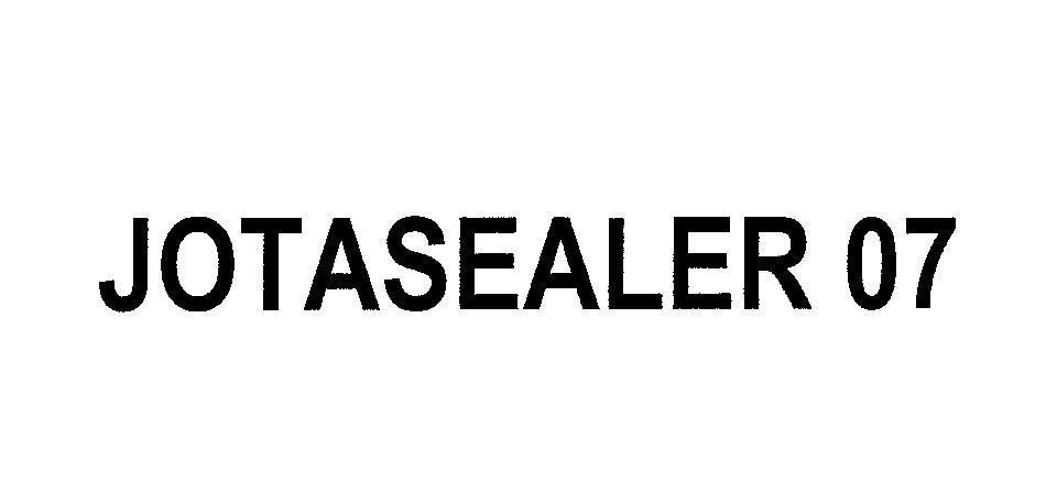 Mẫu nhãn hiệu JOTASEALER 07