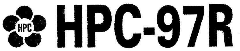 Mẫu nhãn hiệu HPC HPC-97R