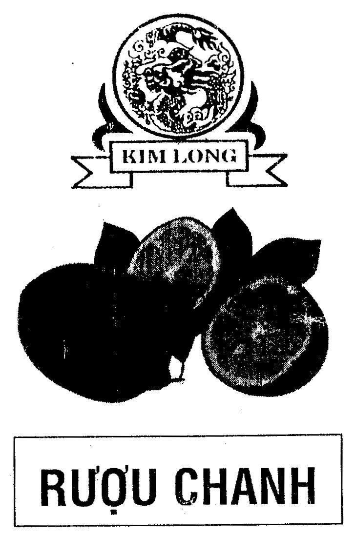 Mẫu nhãn hiệu Kim Long rượu chanh