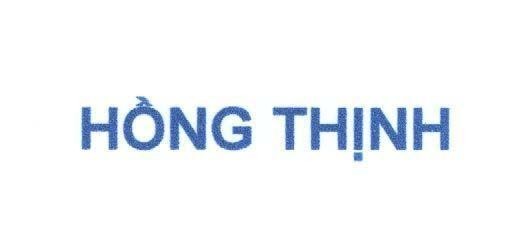 Mẫu nhãn hiệu Hồng Thịnh