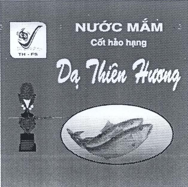 Mẫu nhãn hiệu NUOC MAM COT HAO HANG DA THIEN HUONG