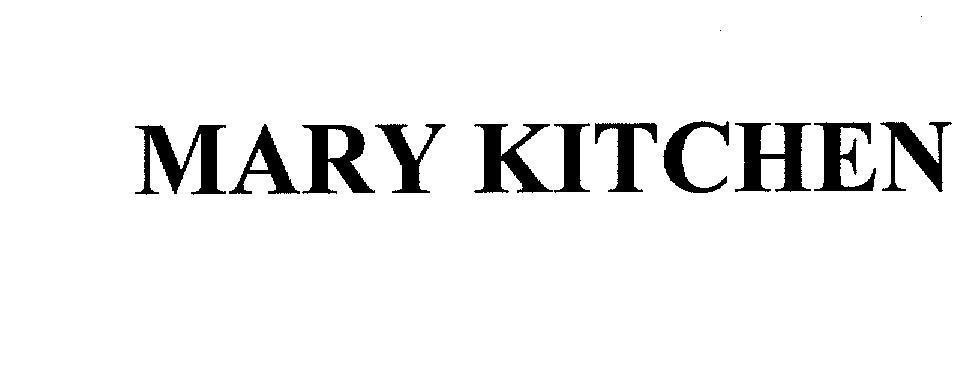 Mẫu nhãn hiệu MARY KITCHEN
