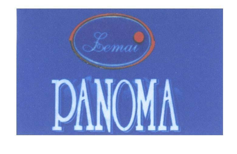 Mẫu nhãn hiệu LEMAI PANOMA nước uống đóng chai
