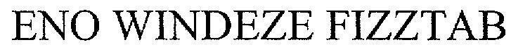 Mẫu nhãn hiệu ENO WINDEZE FIZZTAB