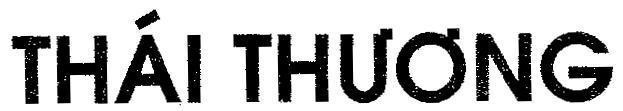 Mẫu nhãn hiệu Thái Thương